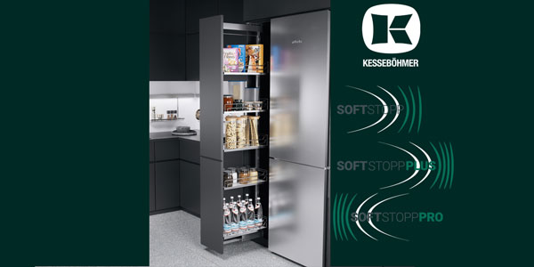 SoftStopp — для плавной остановки, бесшумного закрытия и открытия Kessebohmer в Тольятти