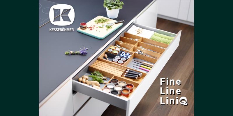Деревянная гармония в каждом ящике: как FineLine LiniQ превращает хаос в эстетику Kessebohmer в Тольятти