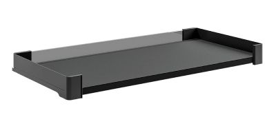 КОМПЛЕКТ Полка-столик выдвижной 320 мм Конеро H 72 W 810-870 мм, черный